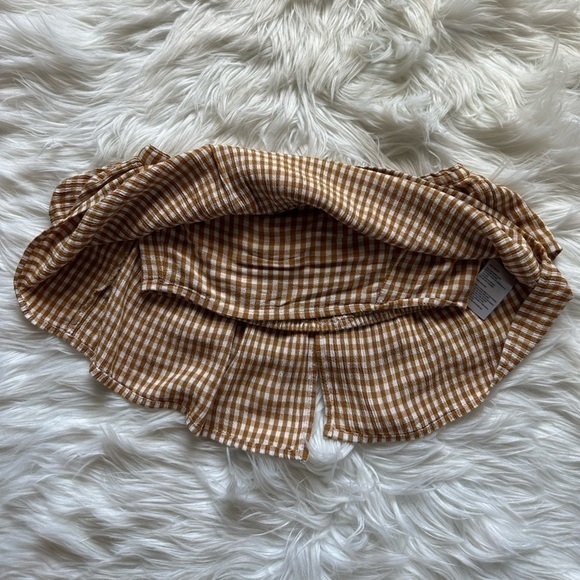 KIMCHI BLUE: RUFFLE TUBE TOP- SIZE S - Picture 5 of 6